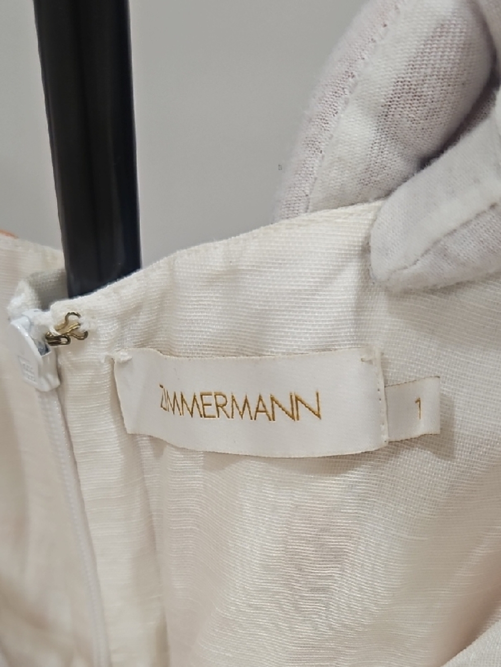 Zimmermann White Camisole with Orange Floral Print - Picture 2 of 7